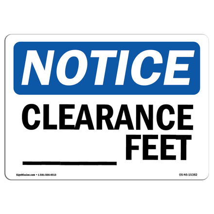 NOTICE Custom Clearance -Ft