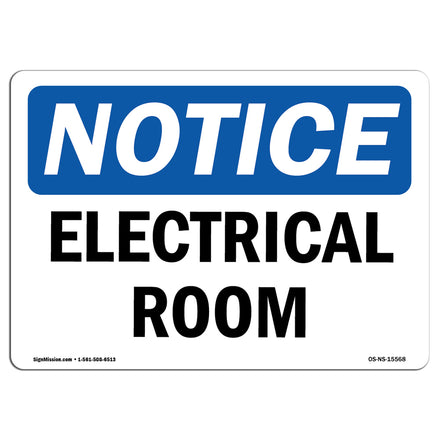 NOTICE Electrical Room