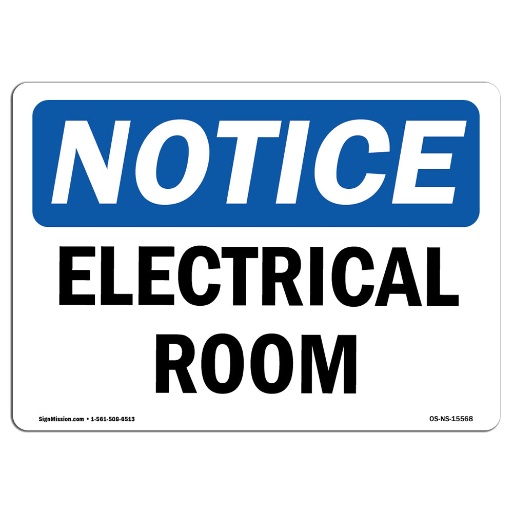 NOTICE Electrical Room