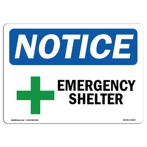 NOTICE Emergency Shelter