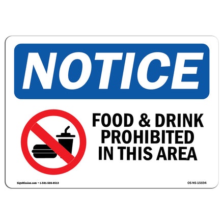 Food And Drink Prohibited