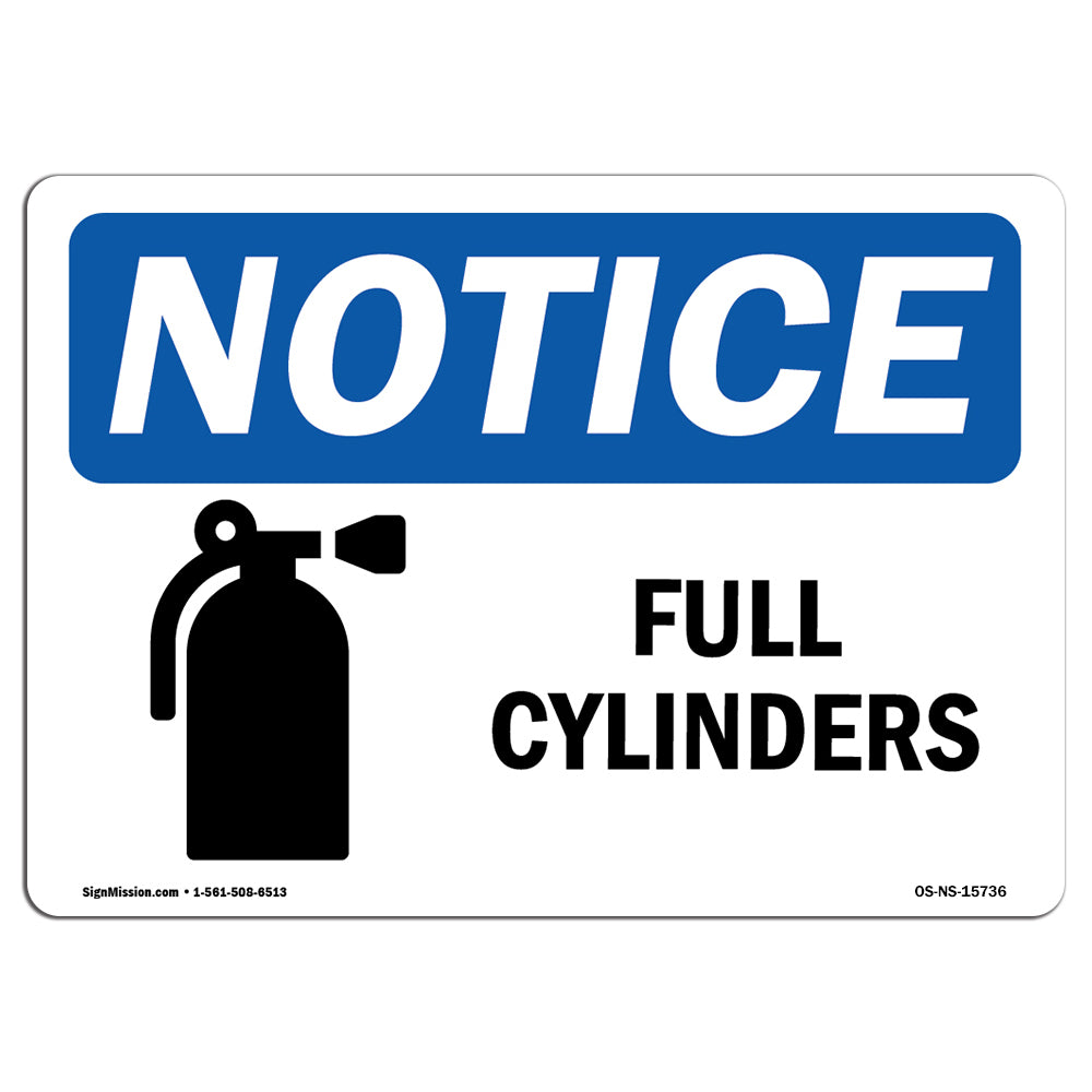 NOTICE Full Cylinders