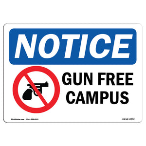 NOTICE Gun Free Campus