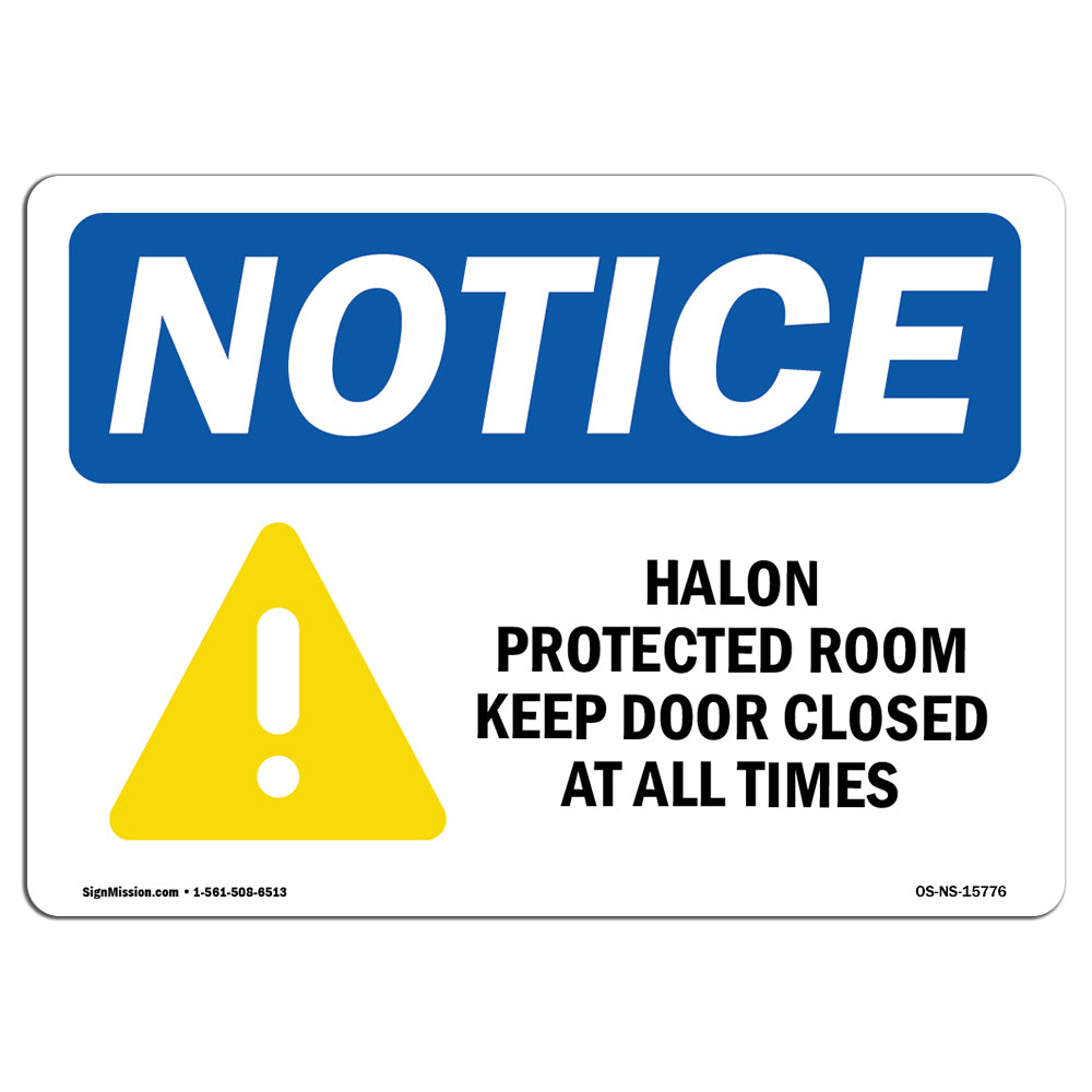 Halon Protected Room