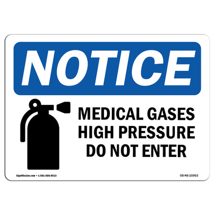 NOTICE Medical Gases High Pressure