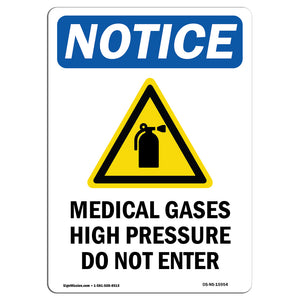 NOTICE Medical Gases High Pressure