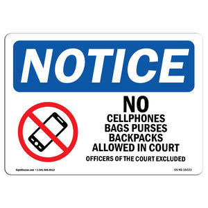 No Cell Phones Bags