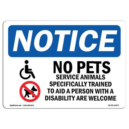 No Pets Allowed Service