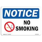 NOTICE No Smoking
