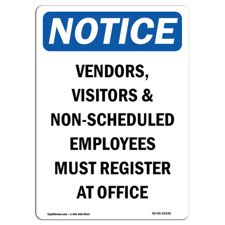 NOTICE Non-Scheduled Employees Must Register