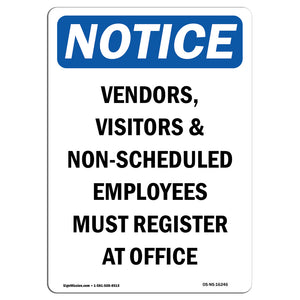 NOTICE Non-Scheduled Employees Must Register