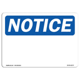 NOTICE Notice Blank Write-On