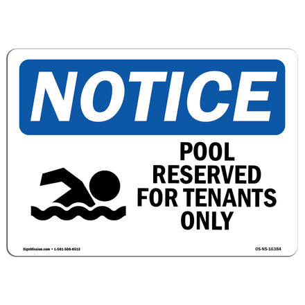 Pool Reserved For Tenants