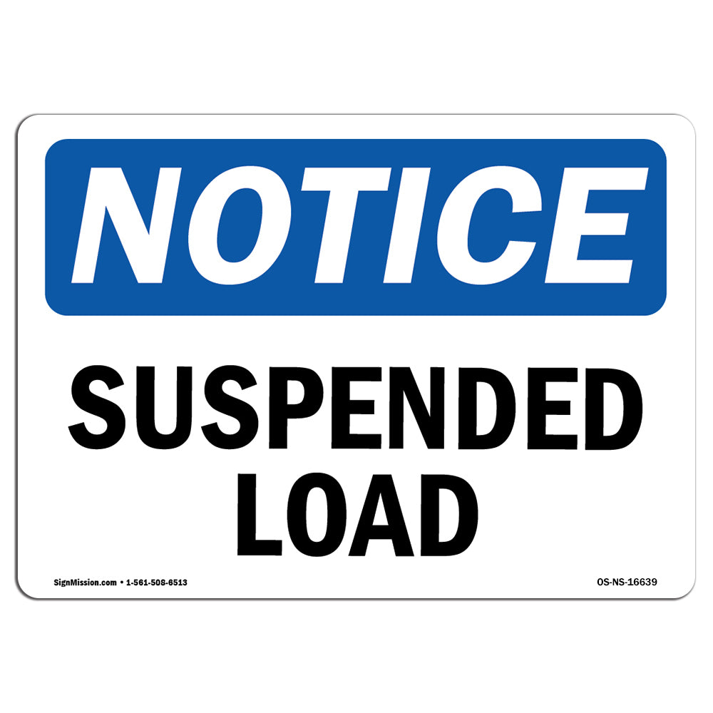 NOTICE Suspended Load