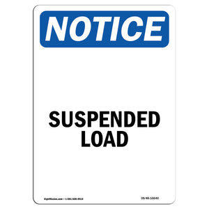 NOTICE Suspended Load