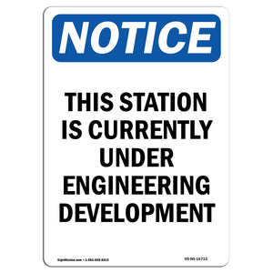 NOTICE This Station Is Currently