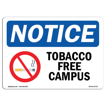 NOTICE Tobacco Free Campus