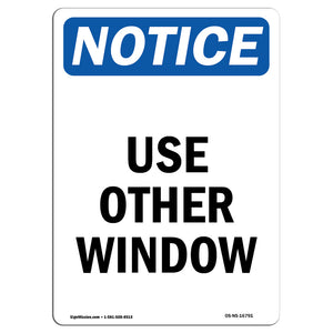 NOTICE Use Other Window