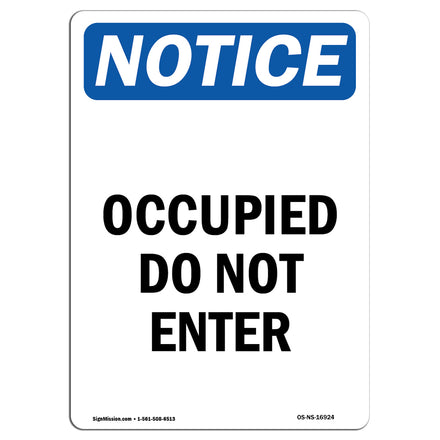 Occupied Do Not Enter