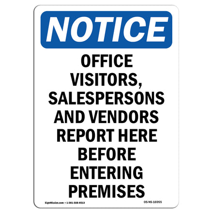 Office Visitors, Salespersons And Vendors