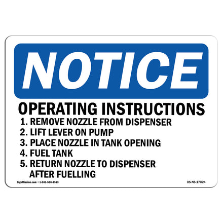 Operating Instructions 1. Remove Nozzle