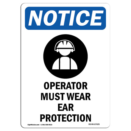 Operator Must Wear