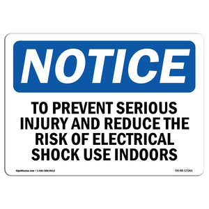 OSHA Shock Hazard Sign