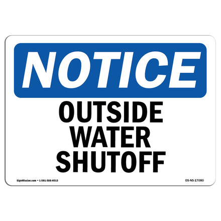 Outside Water Shutoff