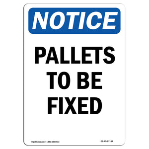 Pallets To Be Fixed