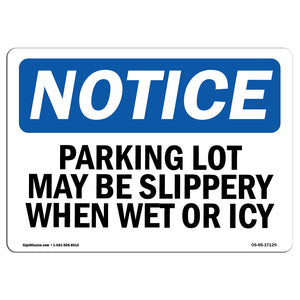 Parking Lot May Be Slippery When