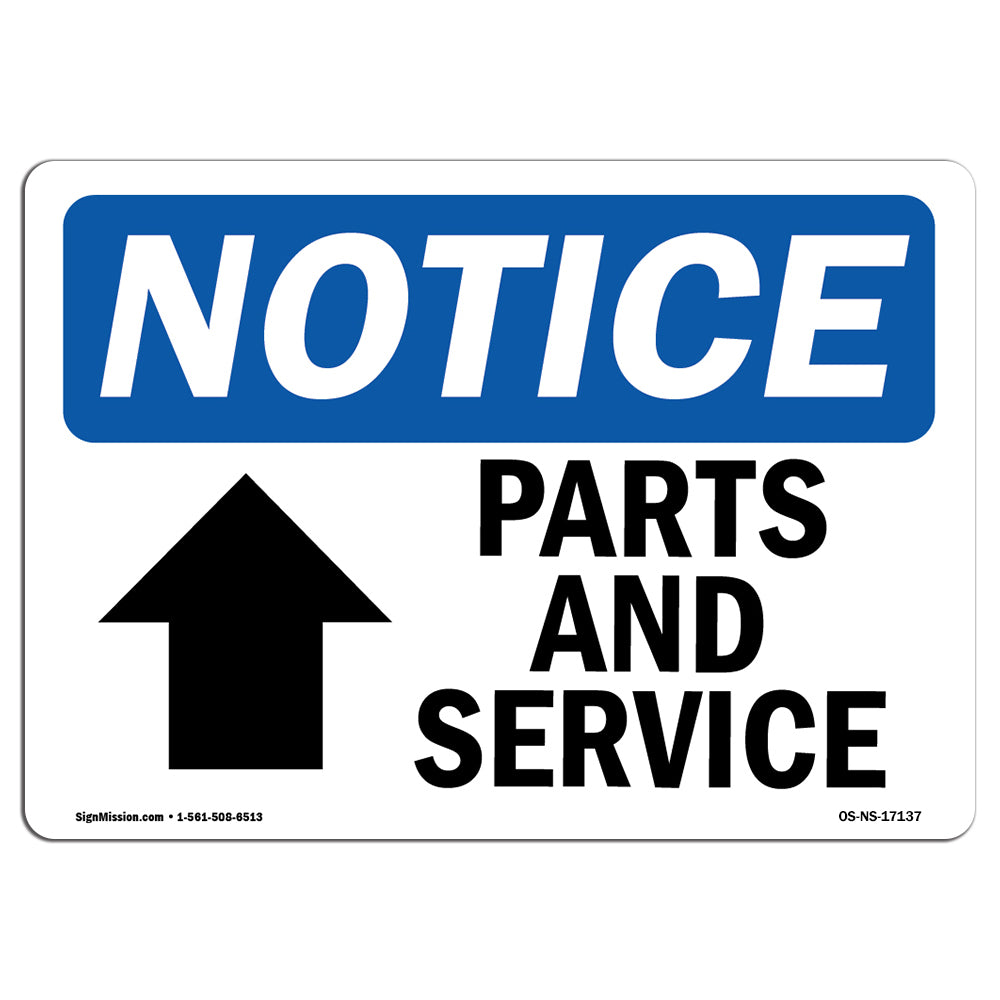 Parts And Service [Up Arrow]