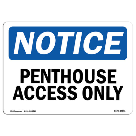 Penthouse Access Only