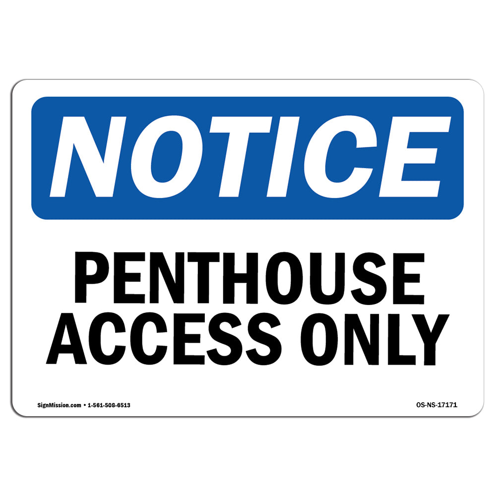 Penthouse Access Only