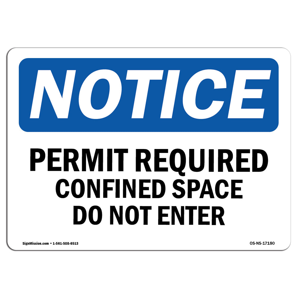 Permit Required Confined Space Do Not Enter