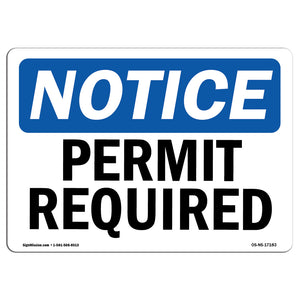 Permit Required