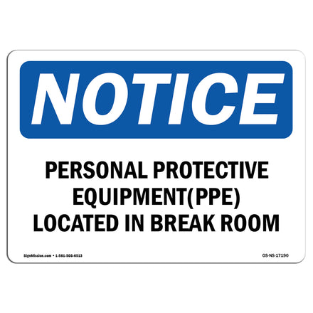 Personal Protective Equipment (PPE) Located