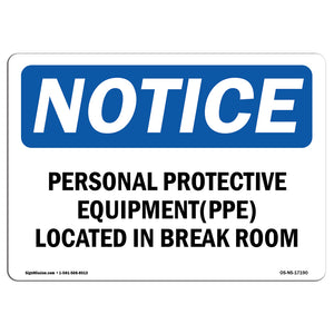 Personal Protective Equipment (PPE) Located