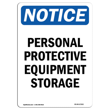 Personal Protective Equipment Storage