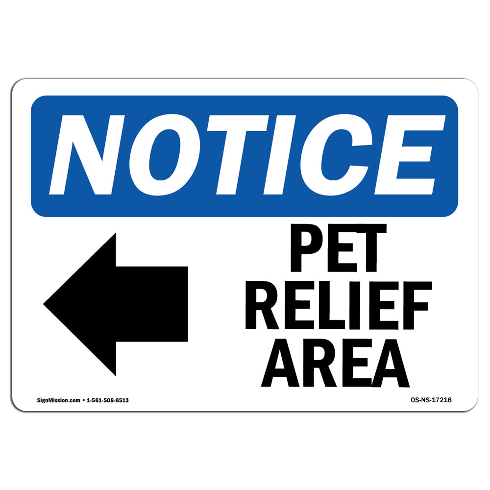 Pet Relief Area [Left Arrow]