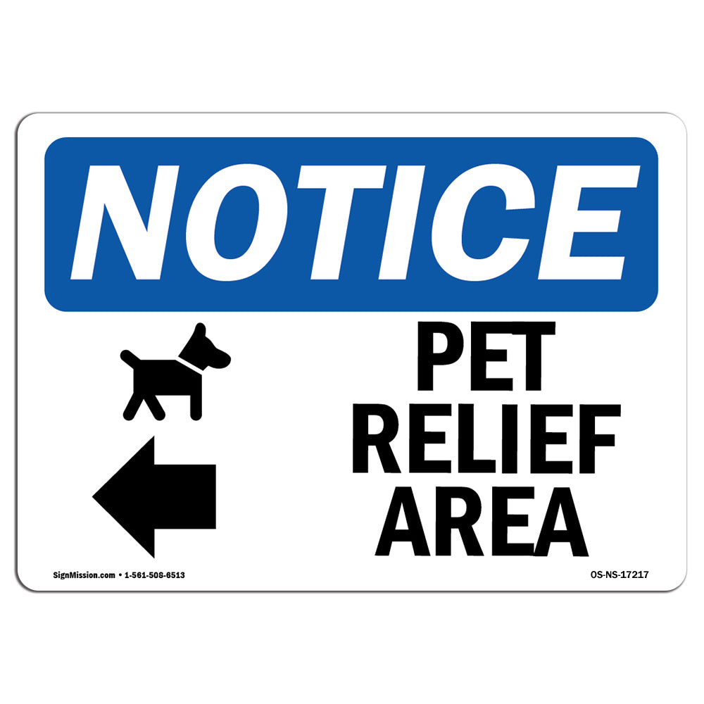 Pet Relief Area [Left Arrow]