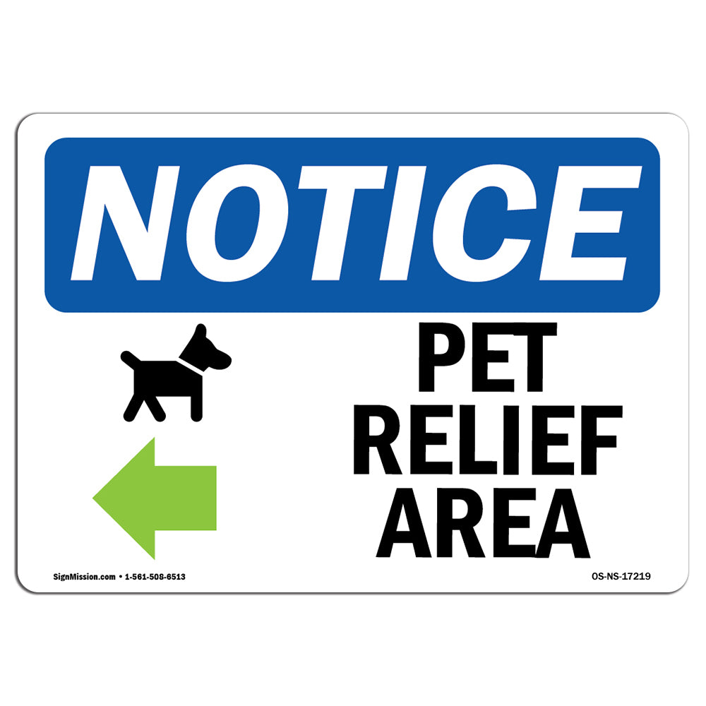 Pet Relief Area [Left Arrow]