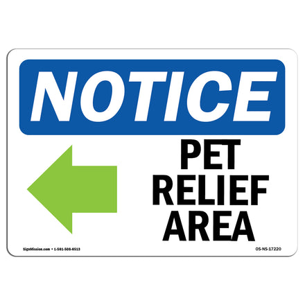 Pet Relief Area [Left Arrow]