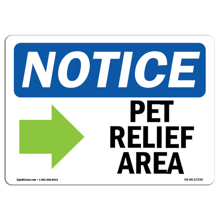 Pet Relief Area [Right Arrow]