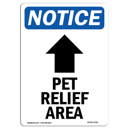 Pet Relief Area [Up Arrow]