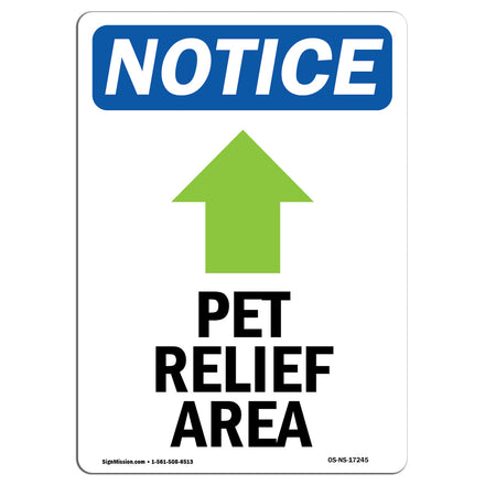 Pet Relief Area [Up Arrow]