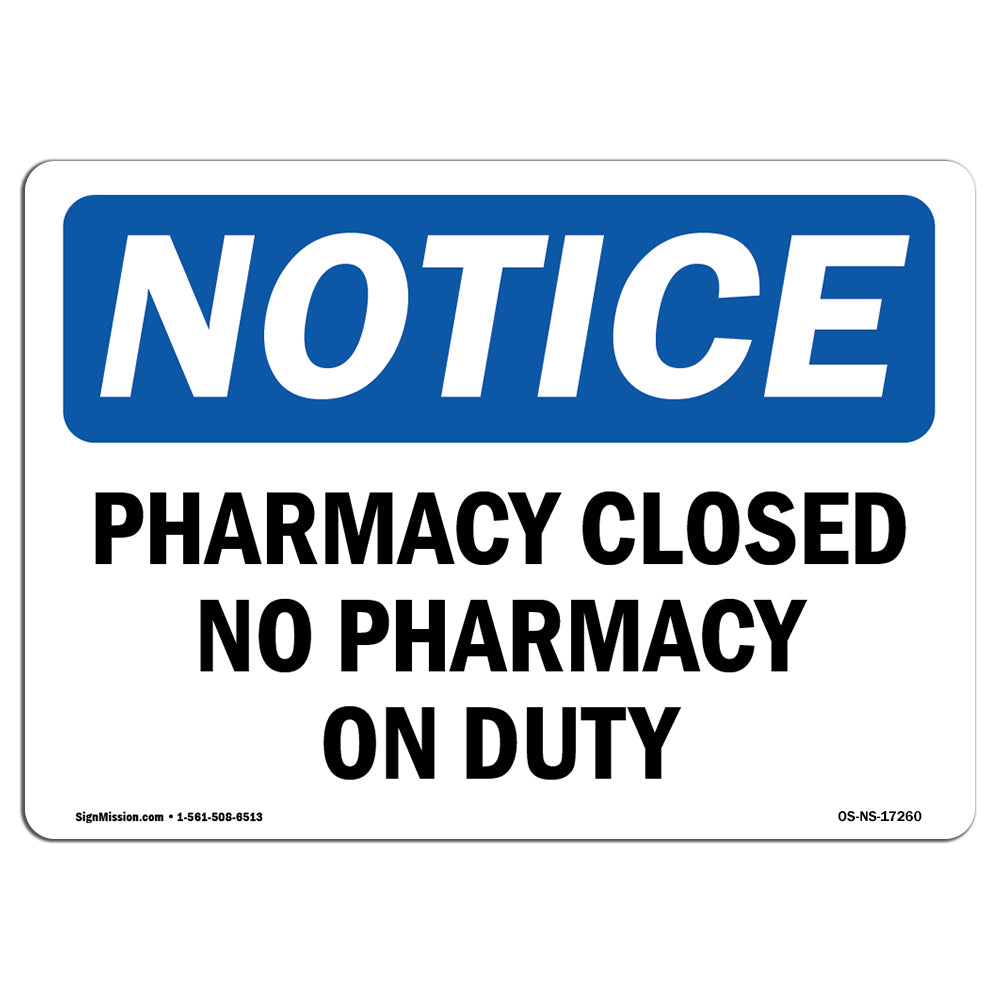 Pharmacy Closed No Pharmacist On Duty