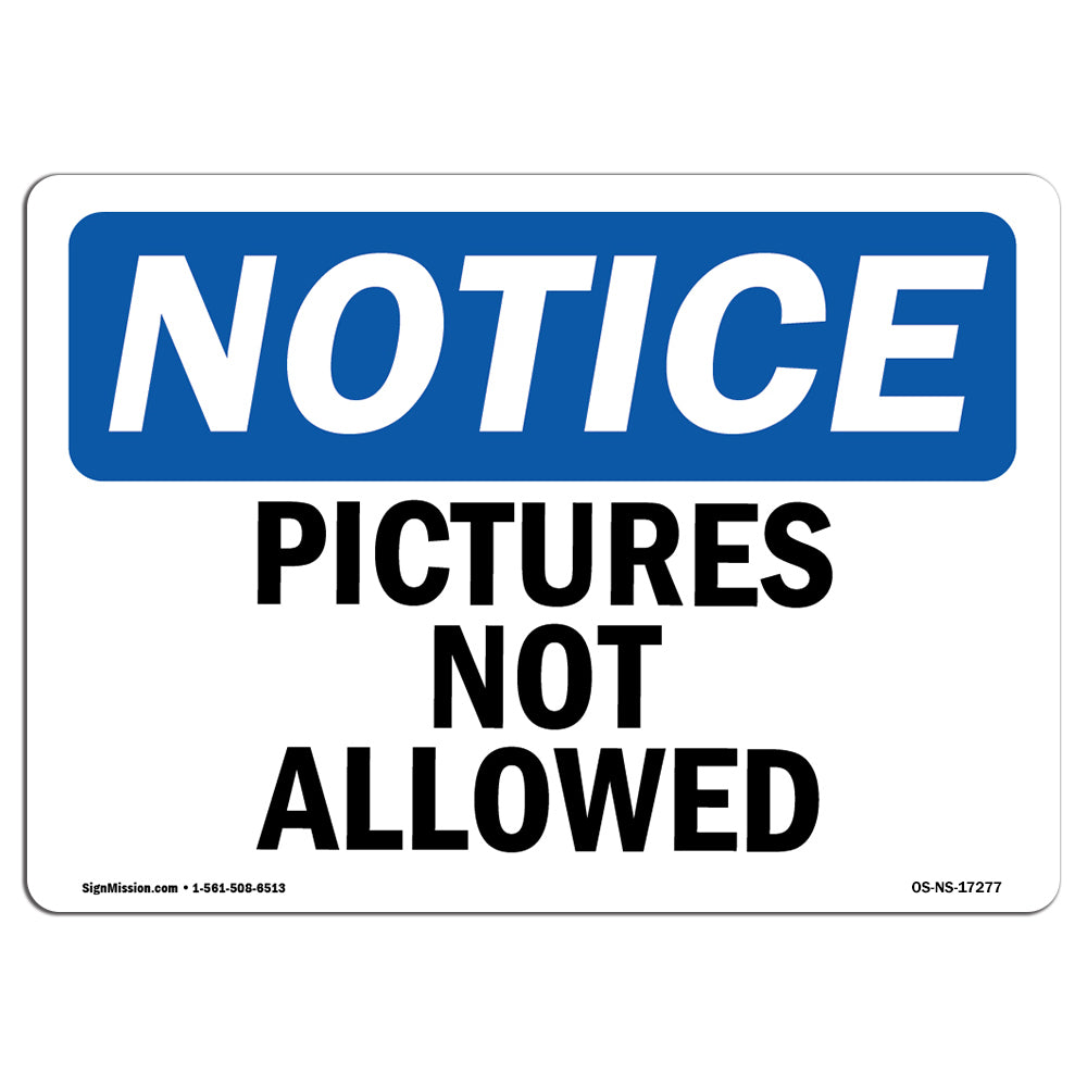 Pictures Not Allowed