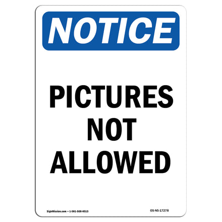 Pictures Not Allowed