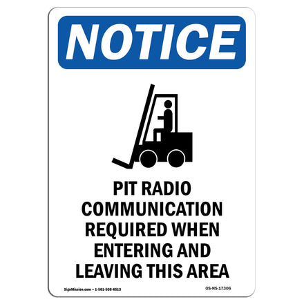 Pit Radio Communication Required