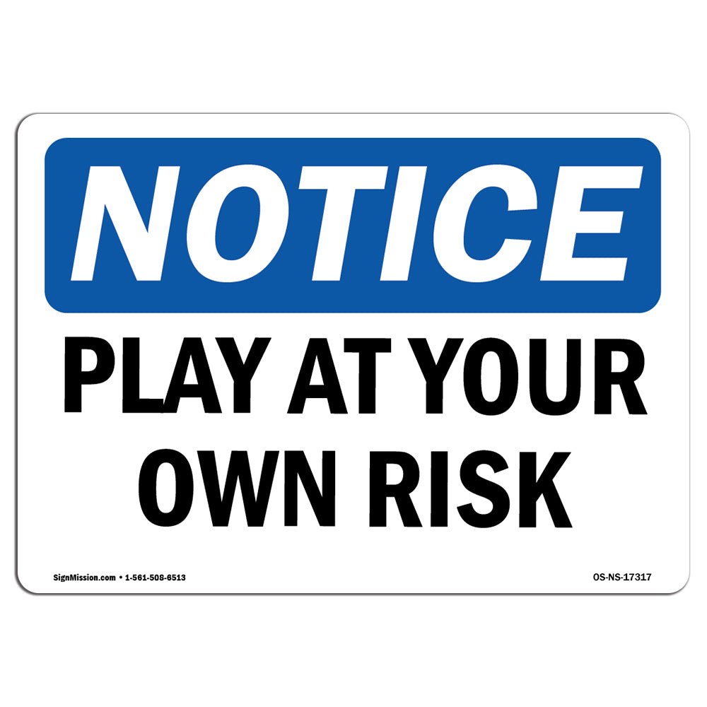 Play At Your Own Risk